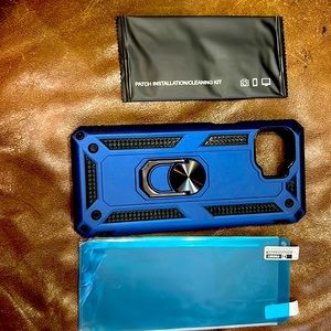Brand new Motorola One case with screen protector, instillation kit